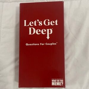 Let's Get Deep Card Game